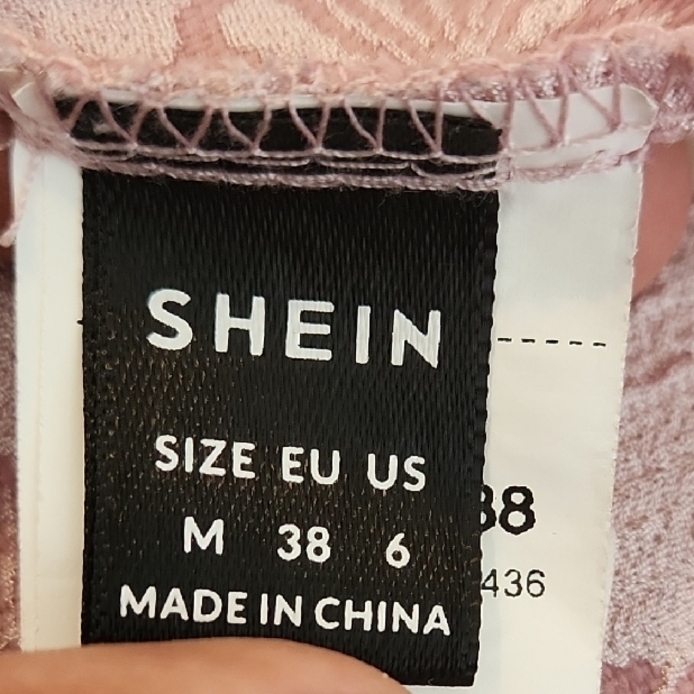 SHEIN Pink Floral Kids Dress - Picture 2 of 5